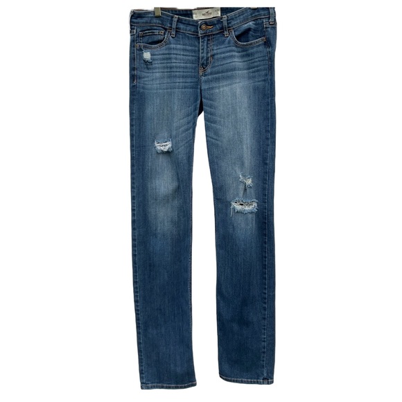 Hollister Straight Leg Slim Fit Jeans 7L  W28 L34 - Picture 4 of 17